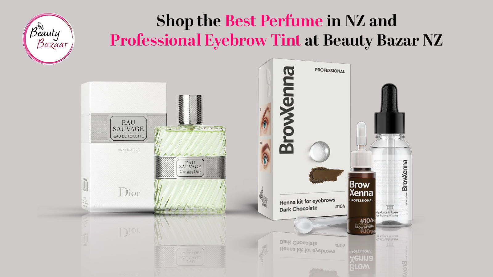 Shop the Best Perfume in NZ and Professional Eyebrow Tint at Beauty Bazar NZ