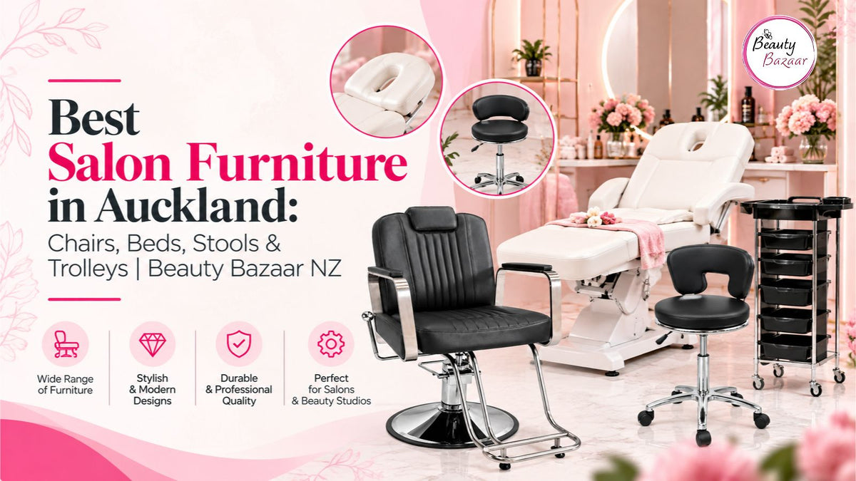 Best Salon Furniture in Auckland: Chairs, Beds, Stools & Trolleys | Beauty Bazaar NZ