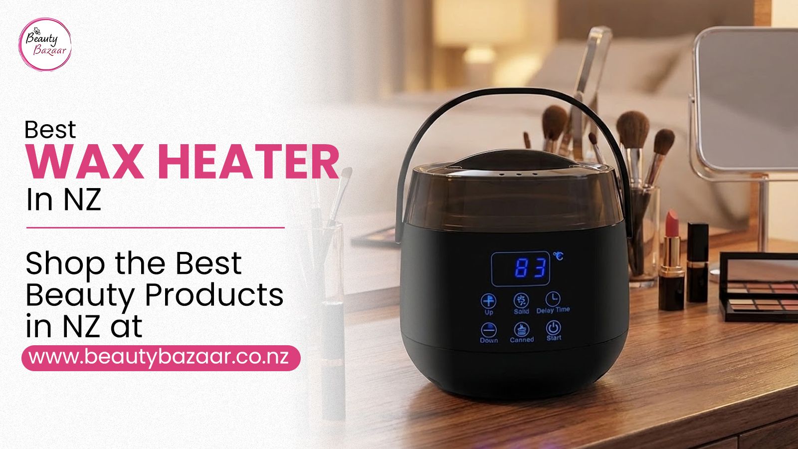 Best Wax Heater in NZ | Shop the Best Beauty Products in NZ at BeautyBazaar.co.nz