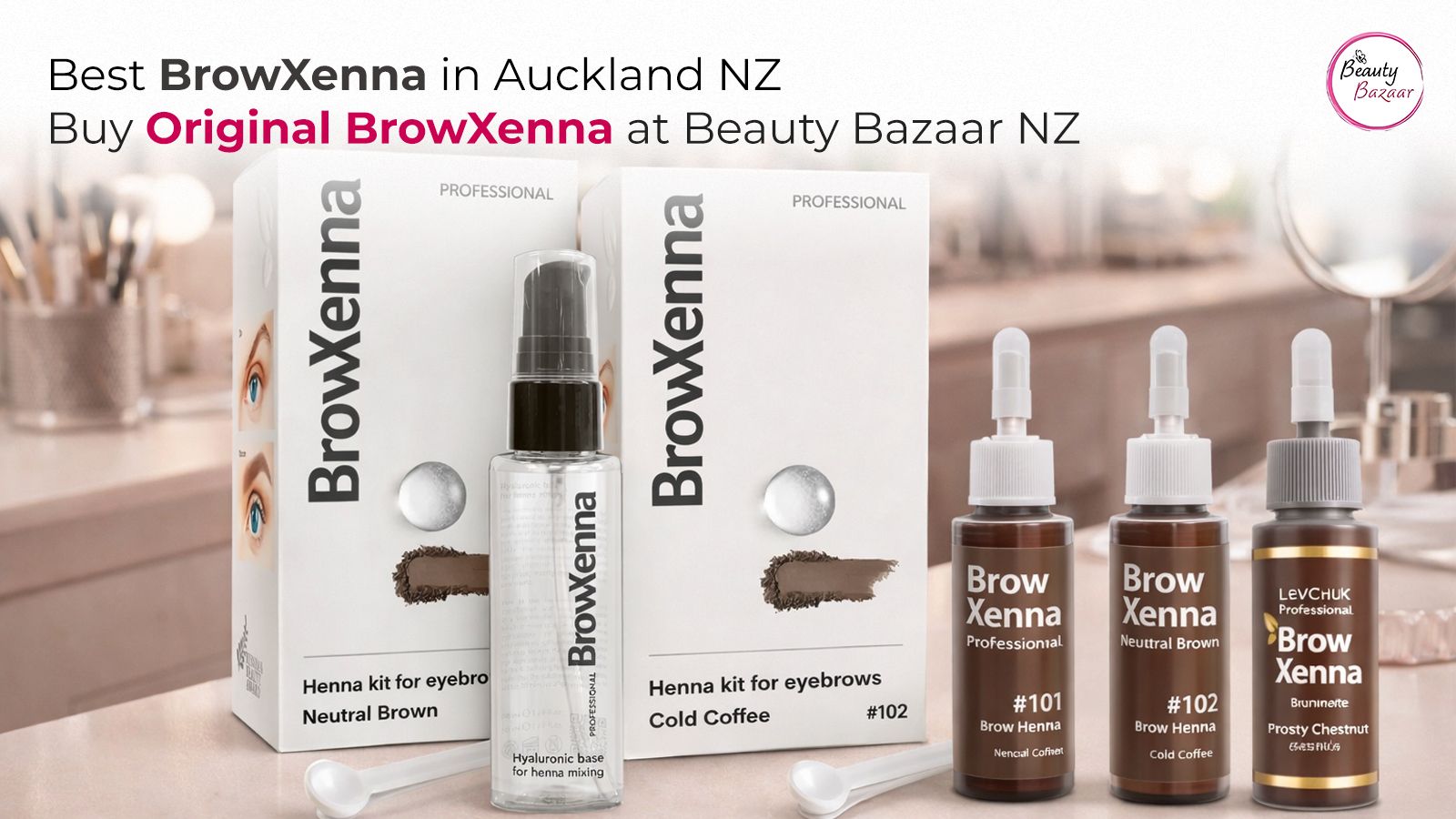 Best BrowXenna in Auckland NZ | Buy Original BrowXenna at Beauty Bazaar NZ