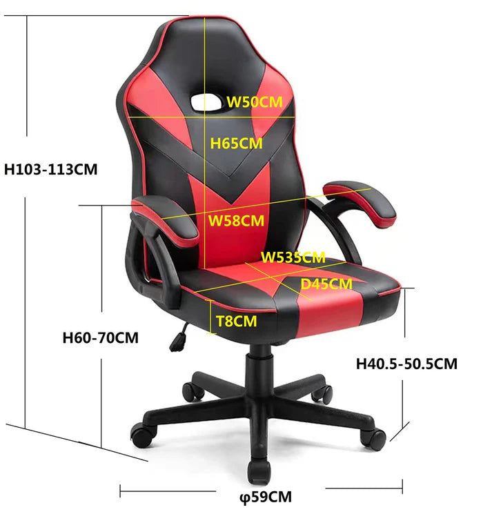 Gaming Chair/ Office Chair With 5 Attractive Colors