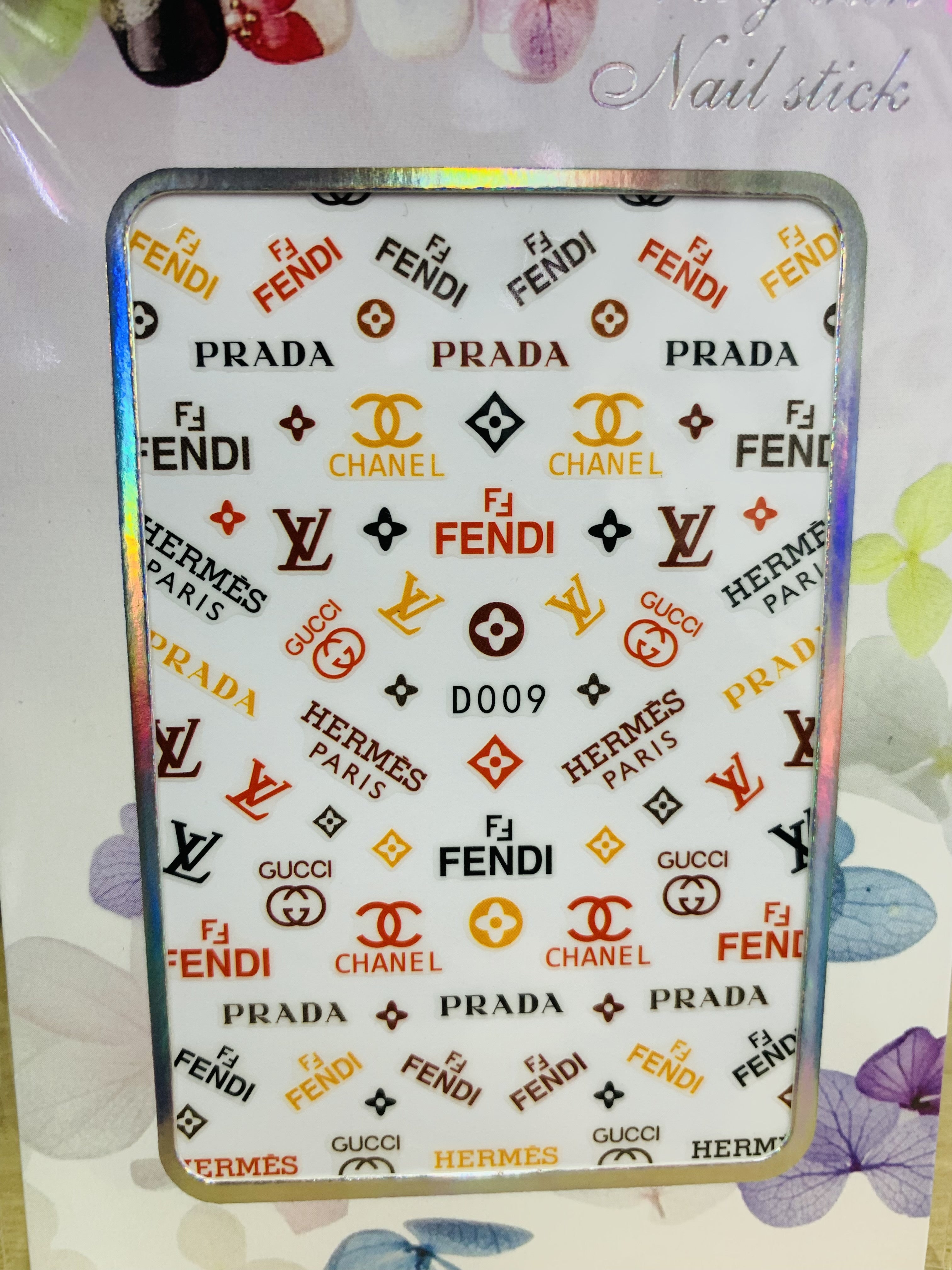 NAILART17 Nail Art sticker 1pc