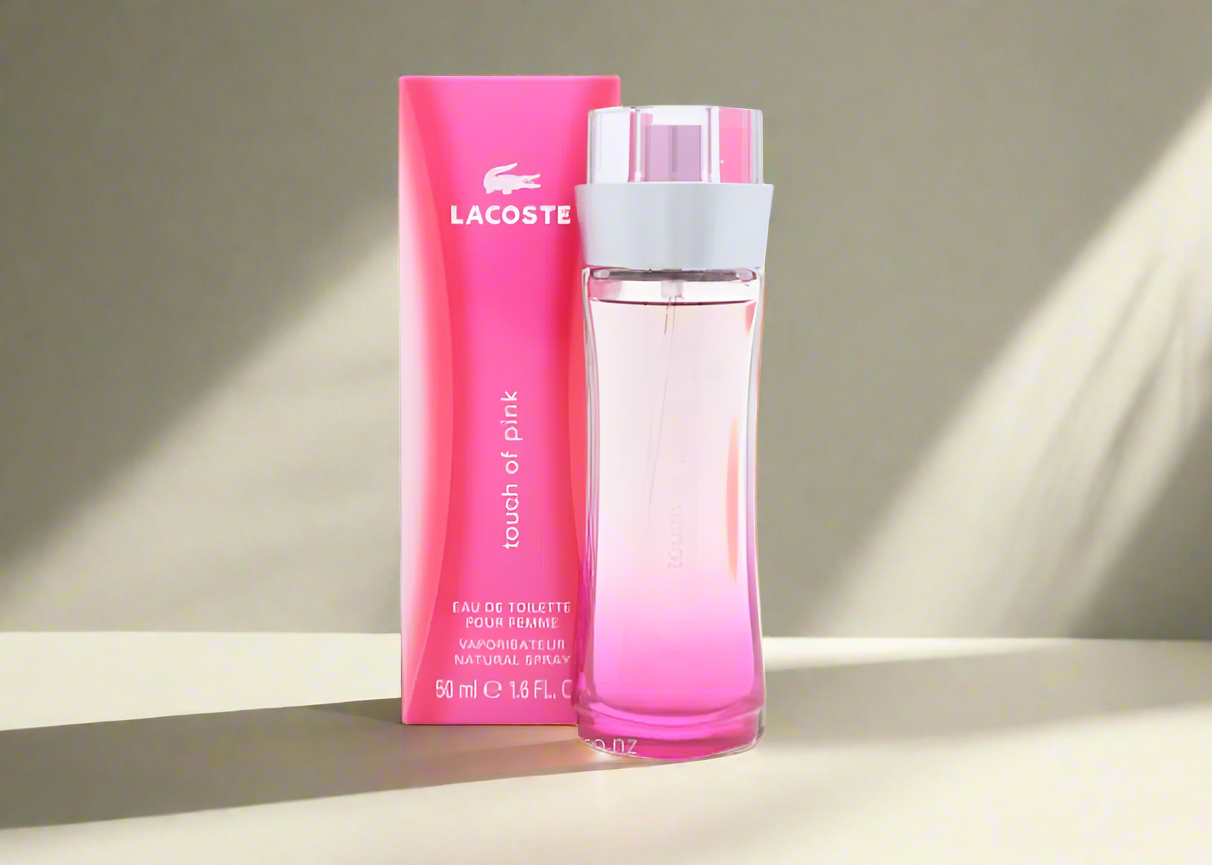 lacoste perfume pink touch